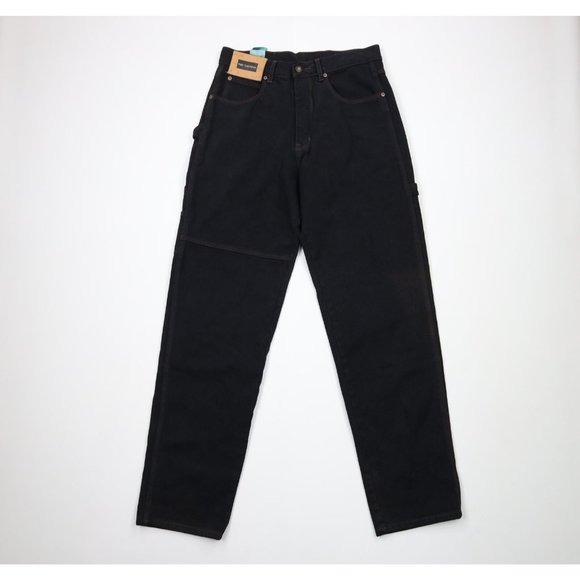 Pelle Pelle Other - NOS Vtg 90s Pelle Pelle Mens 32x34 Spell Out Hip Hop Baggy Fit Big Pocket Jeans